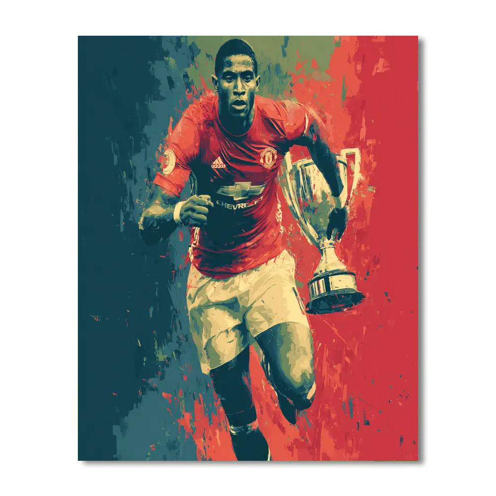 Fifa 2026 Hakimi Atlas - DIY Painting By Numbers Kit