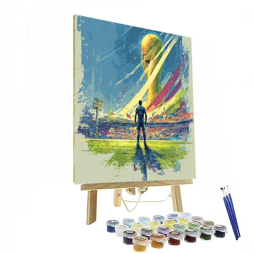 Cabo Verde Fifa 2026 Breeze - DIY Painting By Numbers Kit
