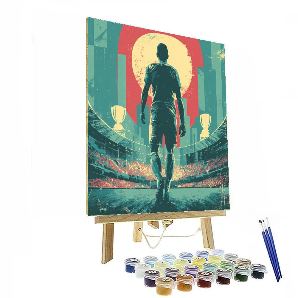 Uzbekistan Fifa 2026 Dawn - DIY Painting By Numbers Kit