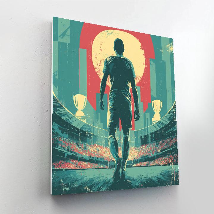 Uzbekistan Fifa 2026 Dawn - DIY Painting By Numbers Kit