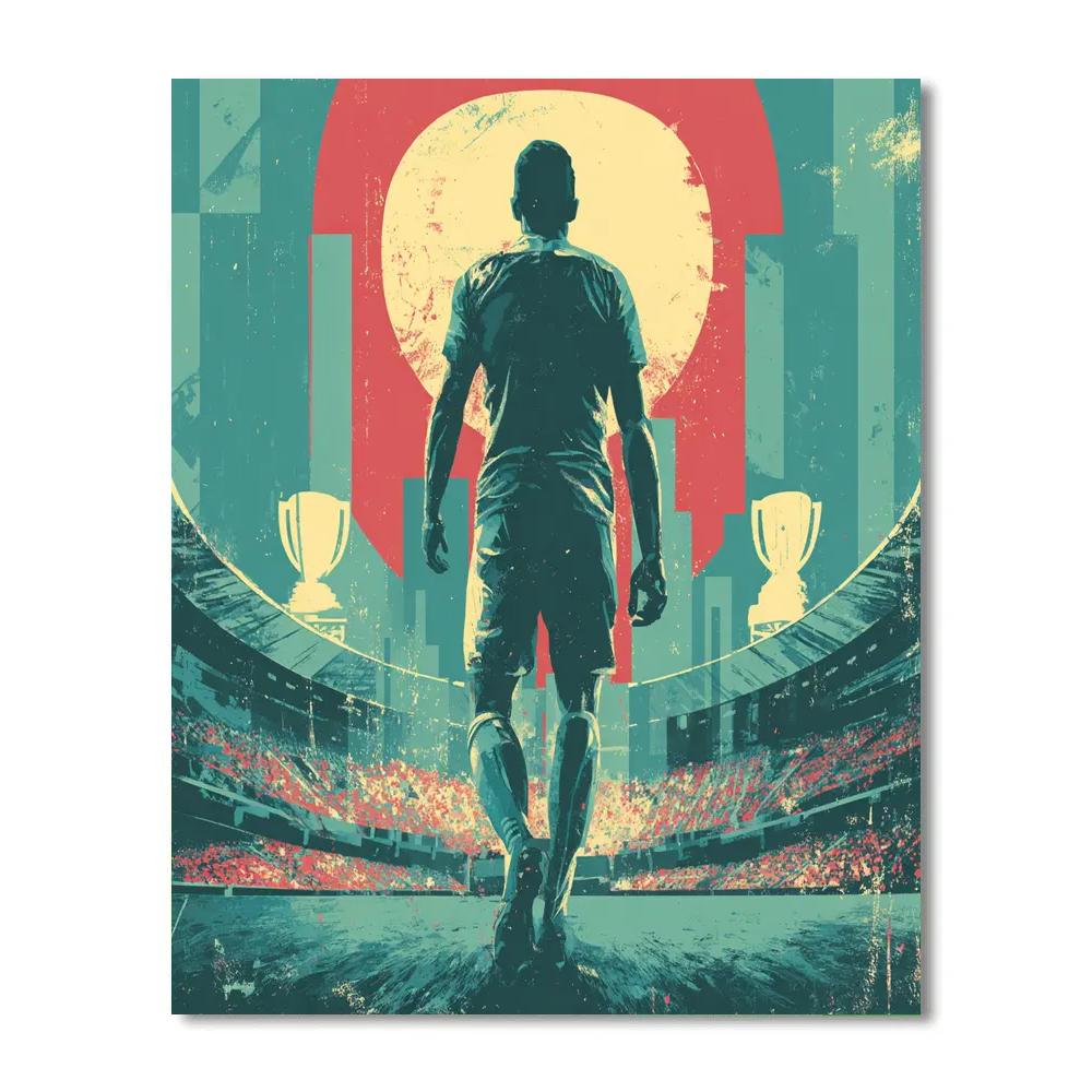 Uzbekistan Fifa 2026 Dawn - DIY Painting By Numbers Kit