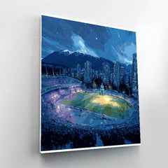 Vancouver Fifa 2026 Blue - DIY Painting By Numbers Kit