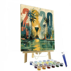 Miami Fifa 2026 Reflection - DIY Painting By Numbers Kit