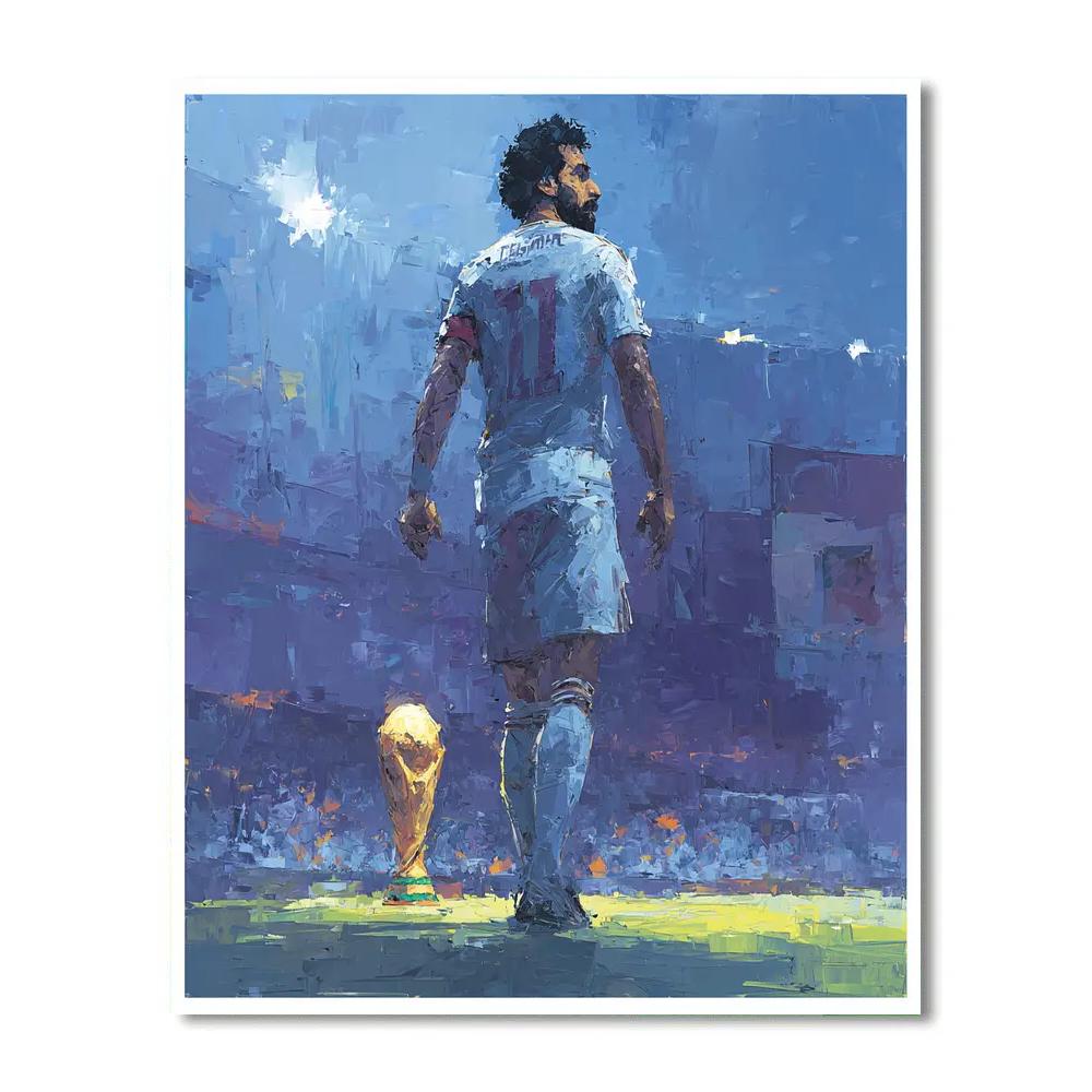 Fifa 2026 Salah Lights - DIY Painting By Numbers Kit