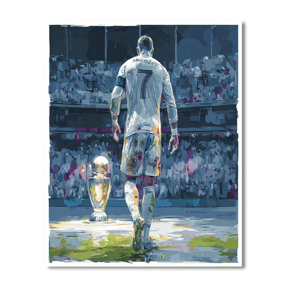 Fifa 2026 Haaland Ice - DIY Painting By Numbers Kit
