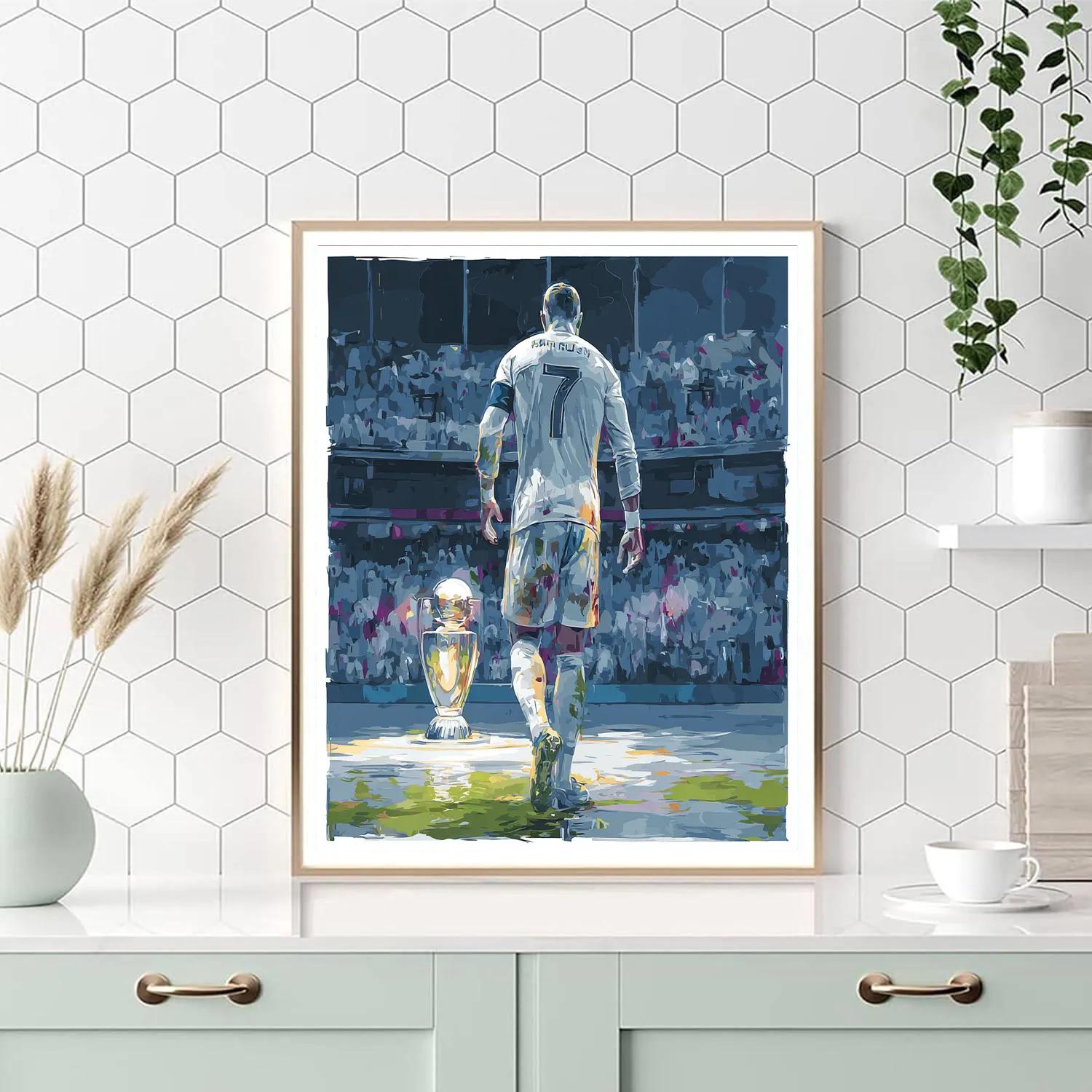 Fifa 2026 Haaland Ice - DIY Painting By Numbers Kit