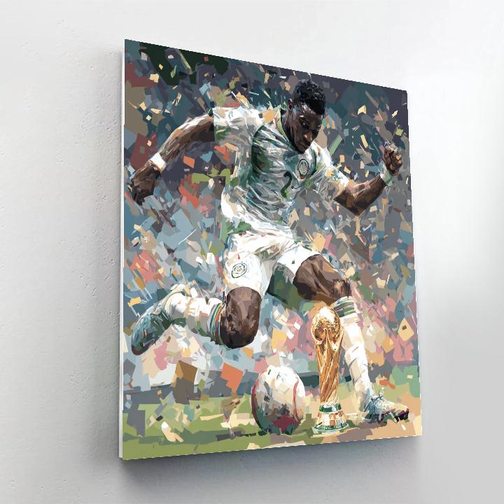 Fifa 2026 Okocha Magic - DIY Painting By Numbers Kit