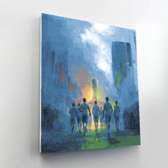 Uzbekistan Fifa 2026 Dawn - DIY Painting By Numbers Kit