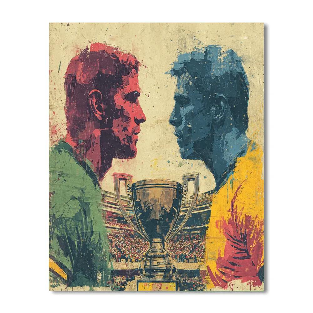Fifa 2026 Portugal vs Colombia - DIY Painting By Numbers Kit