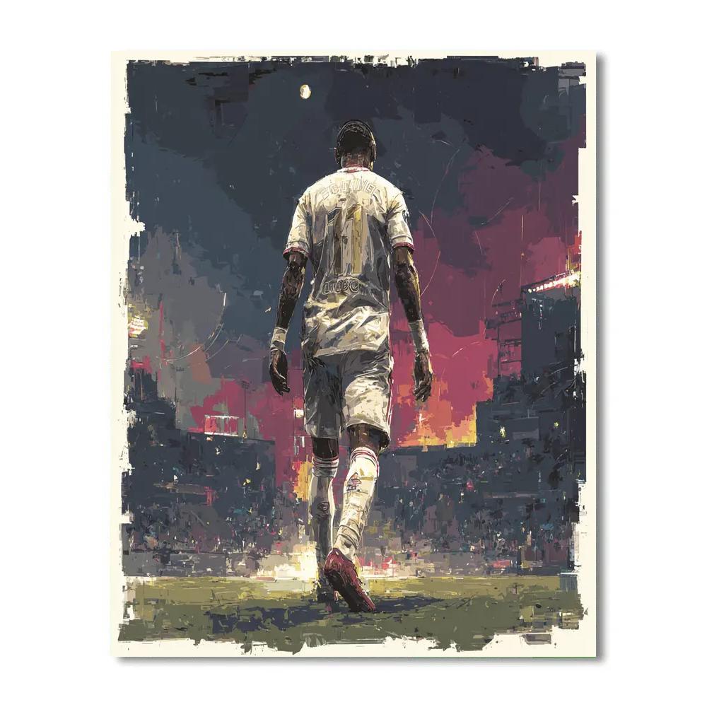 Salah Fifa 2026 Lights - DIY Painting By Numbers Kit