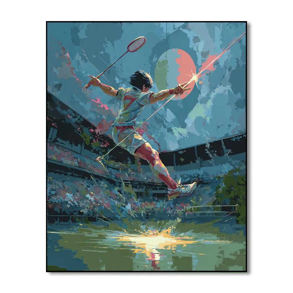 Mitoma Fifa 2026 Blue - DIY Painting By Numbers Kit