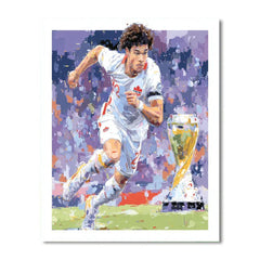 Davies Fifa 2026 Speed - DIY Painting By Numbers Kit