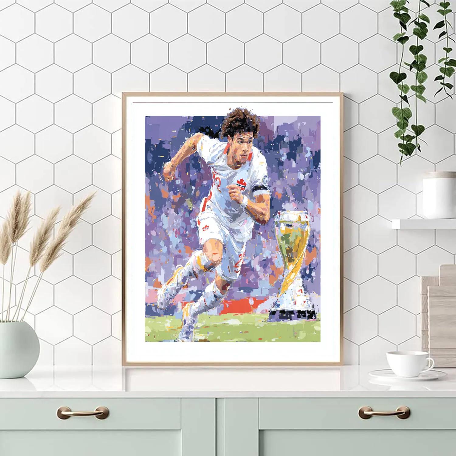 Davies Fifa 2026 Speed - DIY Painting By Numbers Kit