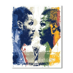 Fifa 2026 France vs Senegal - DIY Painting By Numbers Kit