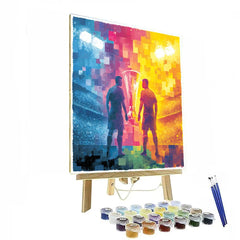 Fifa 2026 Portugal vs Colombia - DIY Painting By Numbers Kit
