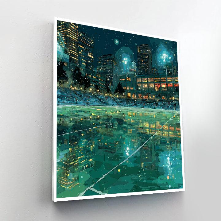 Seattle Fifa 2026 Rainlight - DIY Painting By Numbers Kit
