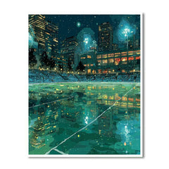 Seattle Fifa 2026 Rainlight - DIY Painting By Numbers Kit