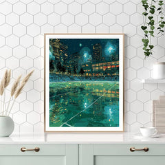 Seattle Fifa 2026 Rainlight - DIY Painting By Numbers Kit