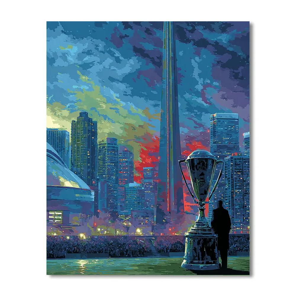 Toronto Fifa 2026 Maple Glow - DIY Painting By Numbers Kit