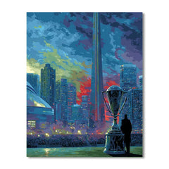 Toronto Fifa 2026 Maple Glow - DIY Painting By Numbers Kit