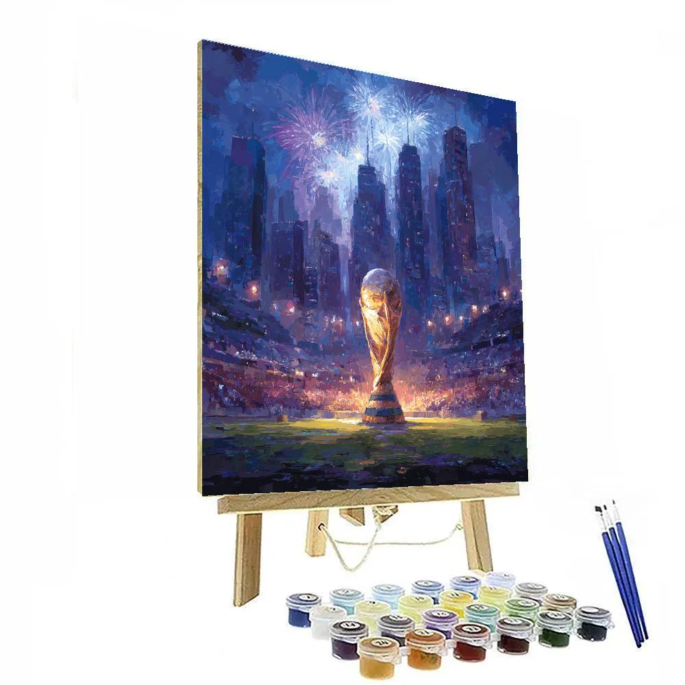 Fifa 2026 Final Night - DIY Painting By Numbers Kit