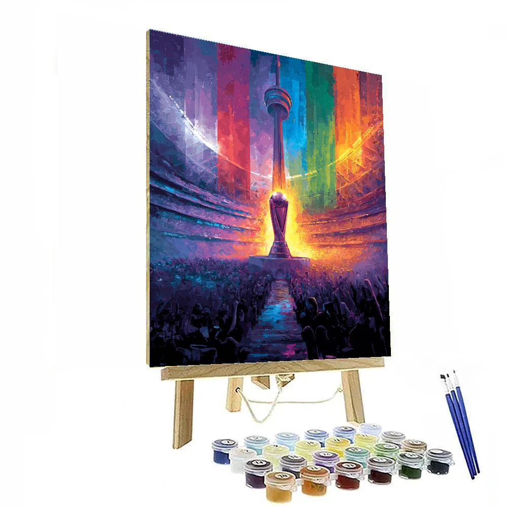 Fifa 2026 Three Nations - DIY Painting By Numbers Kit