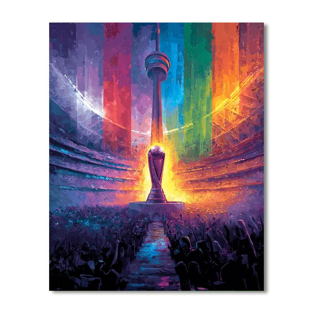 Fifa 2026 Three Nations - DIY Painting By Numbers Kit