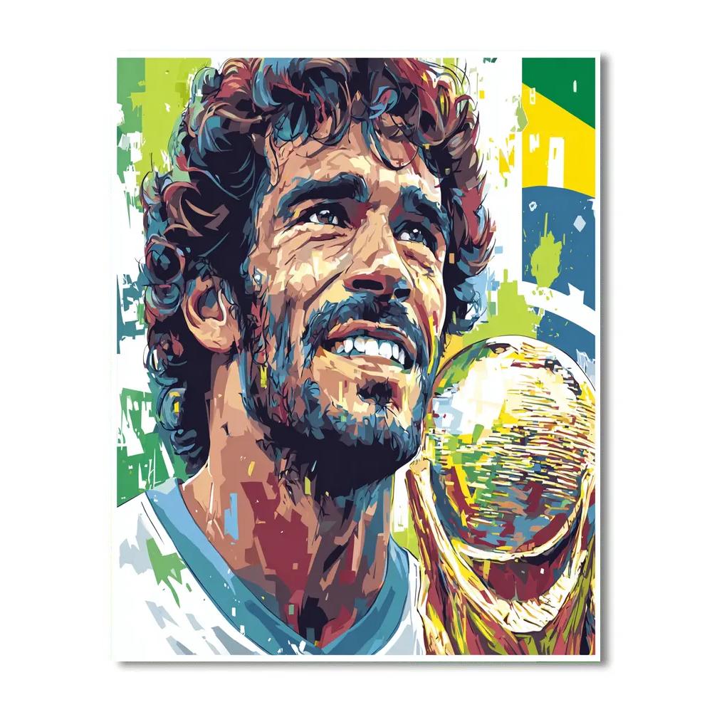 Ronaldinho Fifa 2026 Joy - DIY Painting By Numbers Kit
