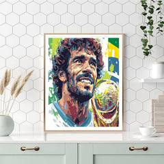 Ronaldinho Fifa 2026 Joy - DIY Painting By Numbers Kit