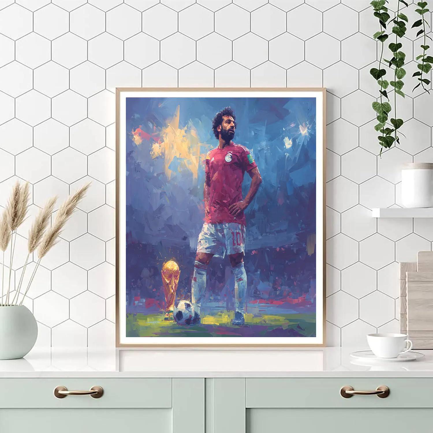 Salah Fifa 2026 Lights - DIY Painting By Numbers Kit