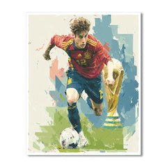Fifa 2026 Yamal Rise - DIY Painting By Numbers Kit