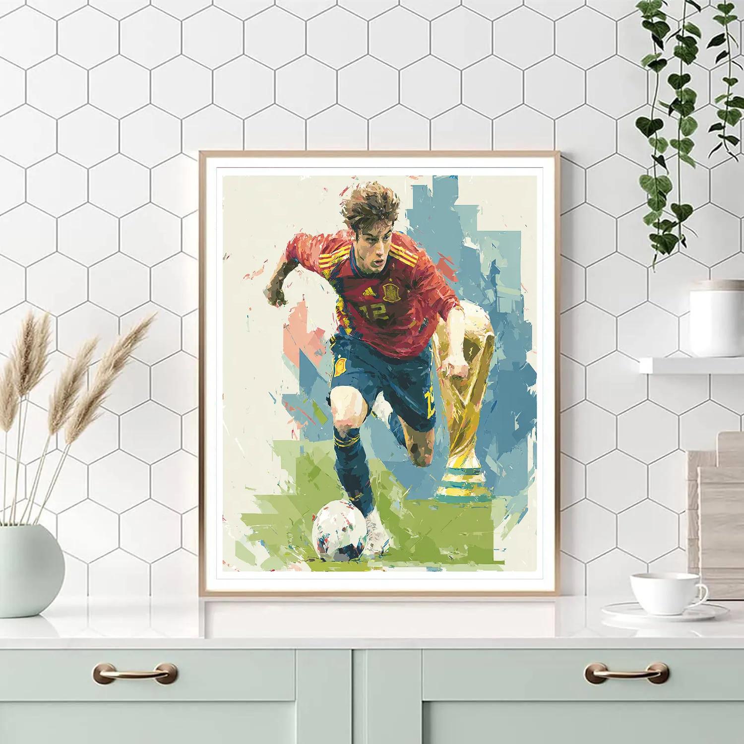 Fifa 2026 Yamal Rise - DIY Painting By Numbers Kit