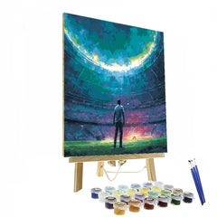 Uzbekistan Fifa 2026 Dawn - DIY Painting By Numbers Kit