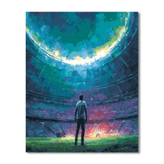 Uzbekistan Fifa 2026 Dawn - DIY Painting By Numbers Kit