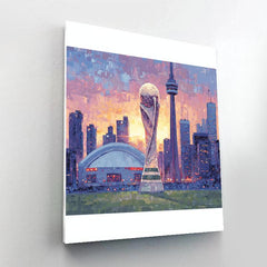 Toronto Fifa 2026 Glow - DIY Painting By Numbers Kit