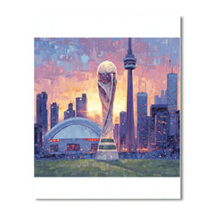 Toronto Fifa 2026 Glow - DIY Painting By Numbers Kit