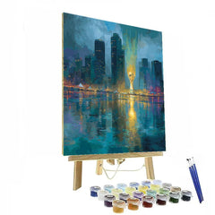 Seattle Fifa 2026 Rainlight - DIY Painting By Numbers Kit