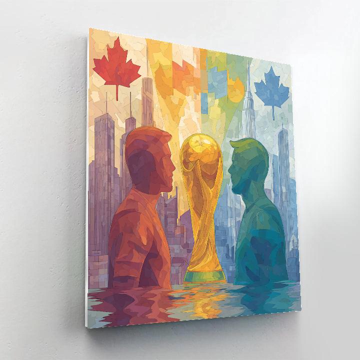 Fifa 2026 Canada vs Switzerland - DIY Painting By Numbers Kit