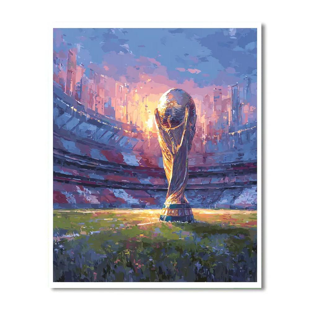 Fifa 2026 Opening Match - DIY Painting By Numbers Kit