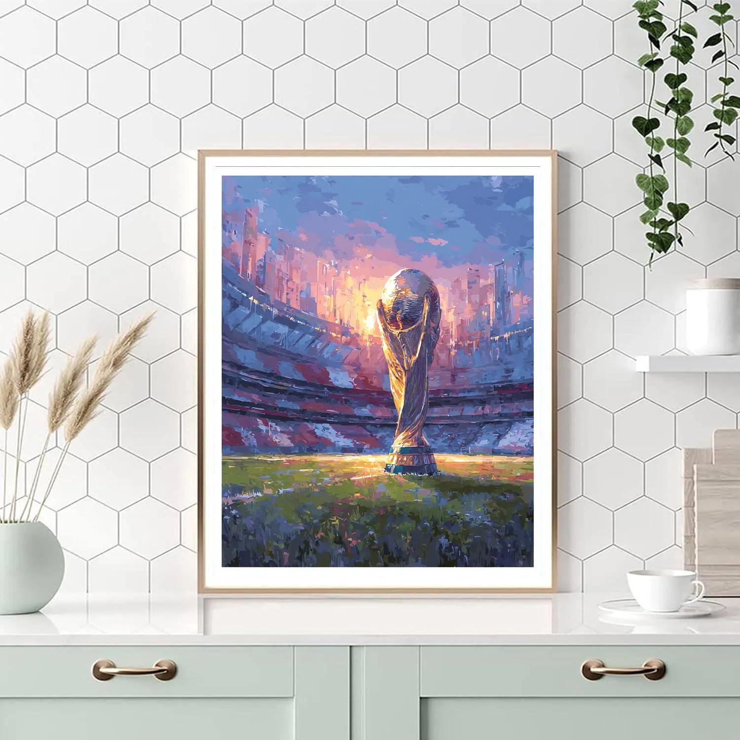 Fifa 2026 Opening Match - DIY Painting By Numbers Kit