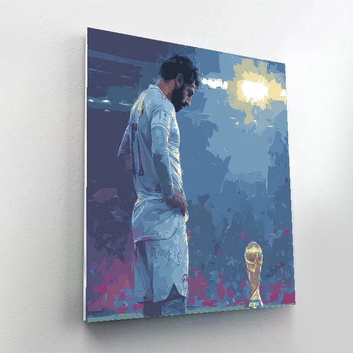Fifa 2026 Salah Lights - DIY Painting By Numbers Kit