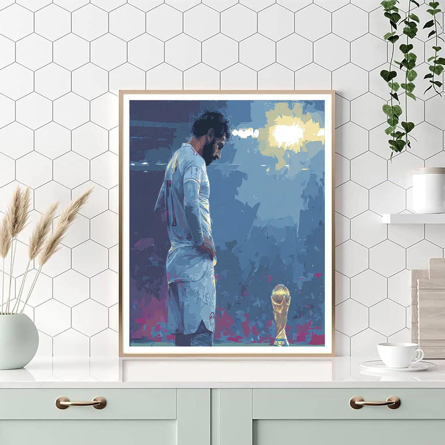 Fifa 2026 Salah Lights - DIY Painting By Numbers Kit
