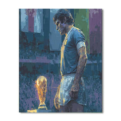 Buffon Fifa 2026 Gold - DIY Painting By Numbers Kit