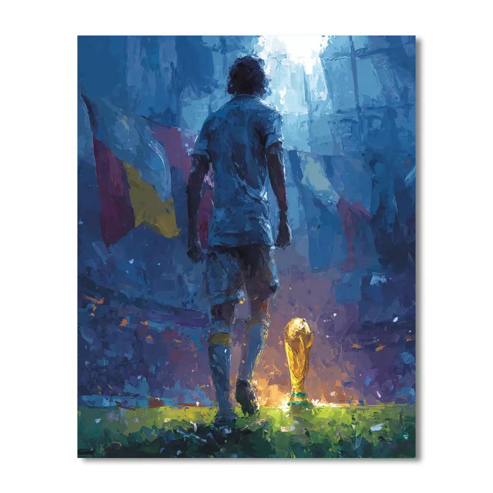 Cabo Verde Fifa 2026 Breeze - DIY Painting By Numbers Kit