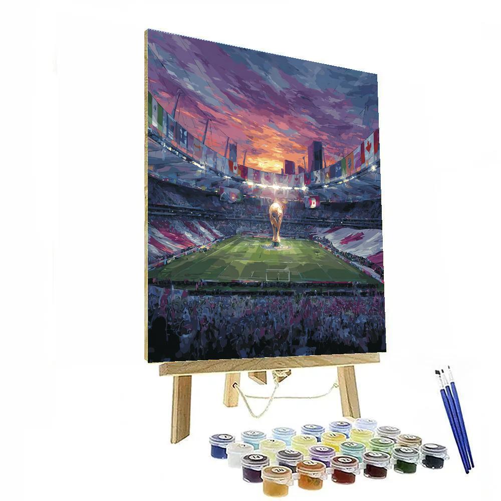 Mexico Fifa 2026 Opener - DIY Painting By Numbers Kit