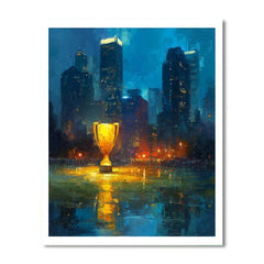 Seattle Fifa 2026 Rainlight - DIY Painting By Numbers Kit