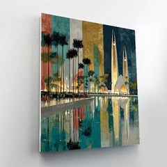 Miami Fifa 2026 Reflection - DIY Painting By Numbers Kit