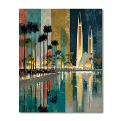 Miami Fifa 2026 Reflection - DIY Painting By Numbers Kit
