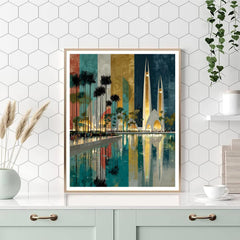 Miami Fifa 2026 Reflection - DIY Painting By Numbers Kit