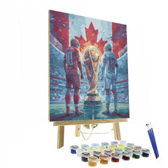 Fifa 2026 Canada vs Switzerland - DIY Painting By Numbers Kit